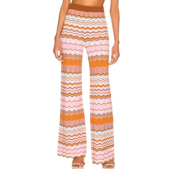 House of Harlow 1960 x REVOLVE Emile Chevron Knit Pant in Multi Size Sma… - Picture 1 of 4